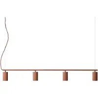 Pholc Taklampa , Rosa / ljusröd, Matsal, Aluminium