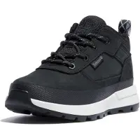 Timberland för pojkar. TB0A2GKT0151 Träningsskor med snörning i läder Field Trekker svart (36), Hud, Karta, Nyckelband, Casual, barnmode