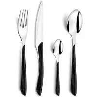 Amefa Eclat Nature, Black 2274 cutlery set 16-piece