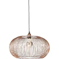 QAZQA Industriell pendellampa koppar 49 cm - Finn