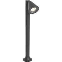 QAZQA Modern utomhusstolpe svart 60 cm IP44 justerbar - Ciara