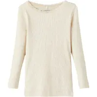 Name it T-shirt 'Kab' beige / svart / vit