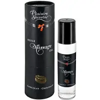 Plaisir Secret Gourmet massageolja - Choklad TU transparent