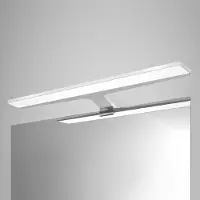 EBIR Vägglampa Nayra, Vitt / opal, Badrum, Syntetmaterial, Modern, Vägglampa, sänglampa, sänglampa vägg