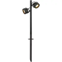 SLV Pollare uthomus SITRA, Svart, Glas, Modern, Utomhuslampa