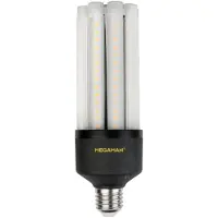 Megaman MM60724 LED-lamp EEK F (A - G) E27 Stavform 27 W = 50 W Neutralvit (Ø x H) 63 mm x 195 mm ej dimbar 1 st