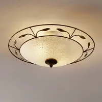 Orion Taklampa Luca, dimbar, Brun / rost, Vardagsrum / matsal, Metall, Lantlig / rustik, Taklampa