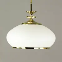 Orion Hänglampa Empira, dimbar, Mässing / guld, Vardagsrum / matsal, Metall, Antik, Pendellampa
