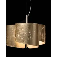 Selene Design pendellampa PAPIRO, dimbar, Mässing / guld, Vardagsrum / matsal, Metall, Design, Pendellampa