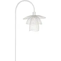 Forestier Design golvlampa Papillon XS, Vitt / opal, Vardagsrum / matsal, Metall, Design, Golvlampa
