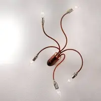 Orion Taklampa BRAZONA, dimbar, Koppar, Vardagsrum / matsal, Koppar, Modern, Taklampa