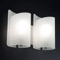 Selene Vägglampa PAPIRO, dimbar, Hall, Glas, Modern, Vägglampa, vägglampa inomhus