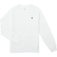 Ralph Lauren Tröja - Core Replen - Vit - - 5 år (110) - Tröja