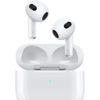 Apple AirPods 3. Gen | vit | Laddningsfodral (MagSafe)