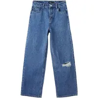 LMTD Jeans - Noos - NlfNoizza - Medium+ Blue Denim - - 16 år (176) - Jeans
