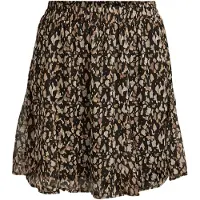 Vila Kjol 'VIFalia' beige / brun / svart