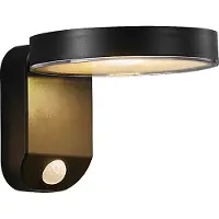 Nordlux 2118141003 Rica Solcells-utomhusväggbelysning LED 5 W Svart