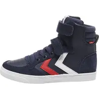 Hummel Kängor - Slimmer Stadil Leather High Jr. - Peacoat - - 40 - Kängor