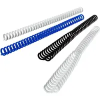 GBC Bindningsspiral 12mm transparent | 3873 ClickBind | 50st
