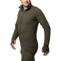 Woolpower Full Zip Jacket 400 Pine Green