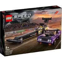 LEGO 76904 Speed Champions Set Mopar Dodge//SRT Top Fuel Dragster & 1970 Dodge Challenger T/A