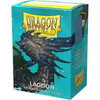 Dragon Shield Standard Matte Dual Sleeves - Lagoon (100 st)