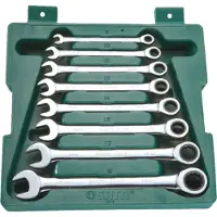 Sata Hylsnyckelsats S08008; 8-19 mm; 8 st.