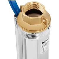 Hillvert djupbrunns pump i rostfritt stål 6000 l/h – upp till 102 m djup