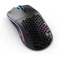 Glorious Model O- Wireless - Matte Black - Gamingmus - Optic - 6 knappar - Svart med RGB ljus *DEMO*