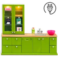 Lundby Diskho+Diskmaskin Grön
