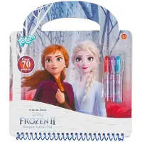 Totum Disney Frozen 2 Designer Activity Book, Children''s craft kit, 3 År, Multifärg