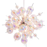 Näve Glas pendellampa Explosion, dimbar, Genomskinlig / transpare, Vardagsrum / matsal, Glas, Modern, Pendellampa