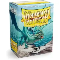 Sleeves Standard Size Matte Mint (100ct)