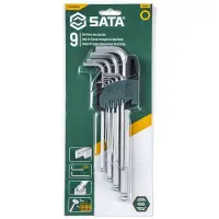 Sata Insexnycklar S09101A; 1,5-10 mm; 9 st.