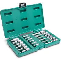Sata Hylsbitssats S09053; 1/4''+1/2''; 18 st.
