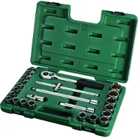 Sata Hylsnyckelsats S09060; 1/2''; 24 st.