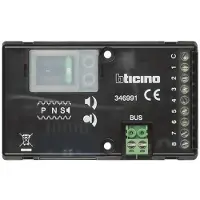 Legrand 346991 Porttelefon-tillbehör 2-tråds Högtalare Flerfärgad