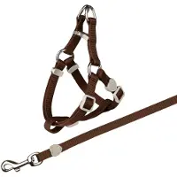 Trixie One Touch kattsele med koppel 26-37 cm
