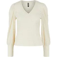 Pieces Blus 'PCChristy' kräm