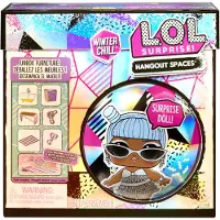 MGA Entertainment L.O.L. Surprise! Winter Chill Spaces Playset with Doll- Style 4, Minidocka, Honkoppling, 4 År, Pojke/flicka, 149,4 mm, 322,727 g