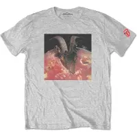 Ginza.se The Rolling Stones: Unisex T-Shirt/Goats Head Soup (Grey) (Sleeve Print) (Small)