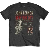 Ginza.se John Lennon: Unisex T-Shirt/New York City '72 (Black) (Medium)