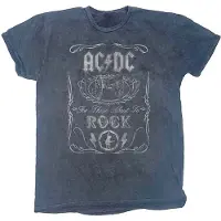 Ginza.se AC/DC: Unisex T-Shirt/Cannon Swig (Dip-Dye On Black) (Wash Collection) (XX-Large)