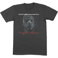 Ginza.se The Almighty: Unisex T-Shirt/Powertrippin' (Black) (Large)