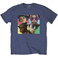 Ginza.se Gorillaz: Unisex T-Shirt/Humanz (Navy Blue) (X-Large)