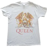 Ginza.se Queen: Unisex T-Shirt/Classic Crest (Grey) (Small)