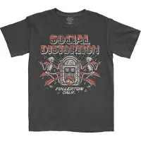 Ginza.se Social Distortion: Unisex T-Shirt/Jukebox Skelly (Black) (Medium)