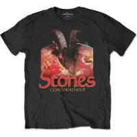 Ginza.se The Rolling Stones: Unisex T-Shirt/Goats Head Soup with Logo (Black) (X-Large)