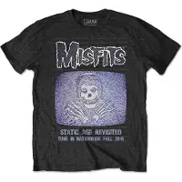 Ginza.se Misfits: Unisex T-Shirt/Static (Black) (Medium)