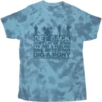 Ginza.se The Beatles: Unisex T-Shirt/Let It Be Songs (Dip-Dye On Light Blue) (Wash Collection) (X-Large)
